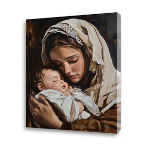 Obraz religijny na płótnie Matka Boża z Dzieciątkiem Jezus