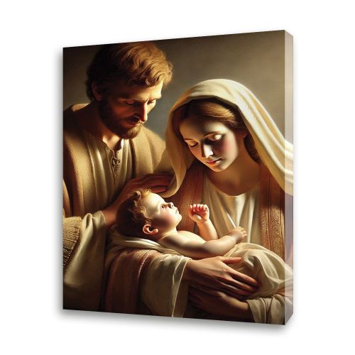 Obraz religijny na płótnie Święta Rodzina