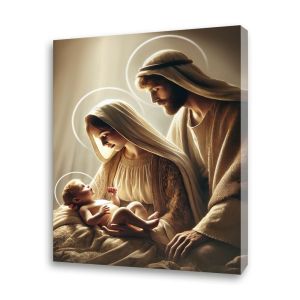 Obraz religijny na płótnie Święta Rodzina