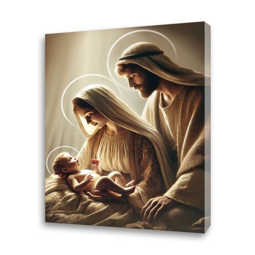 Obraz religijny na płótnie Święta Rodzina