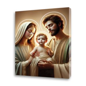 Obraz religijny na płótnie Święta Rodzina