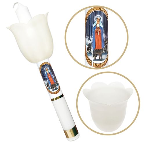 Gromnica świeca + okapnik