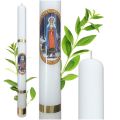 Gromnica z naturalnego wosku