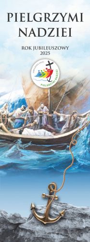Baner na Rok Jubileuszowy 2025 "Pielgrzymi nadziei" 75x200 cm