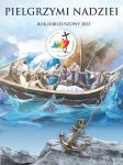 Baner na Rok Jubileuszowy 2025 "Pielgrzymi nadziei" 75x100 cm