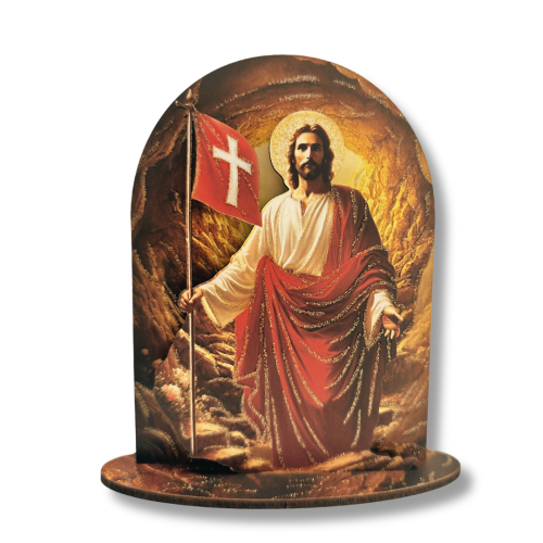 Jezus Zmartwychwstały - grota - figurka