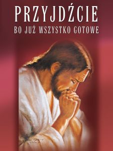 Baner na Wielki Post "Przyjdźcie bo już.." 75x100 cm