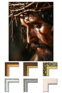 Obraz religijny Jezus Chrystus Umęczony w koronie cierniowej