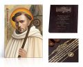Ikona religijna Święty Bernard z Clairvaux - dedykacja / własny tekst