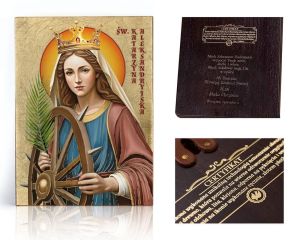 Ikona religijna Święta Katarzyna Aleksandryjska