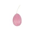 Jajka Wielkanocne Dekoracyjne 12 szt. –różowe