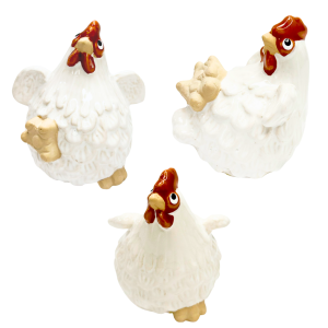 Ozdoba wielkanocna kurki, ozdoba koszyczka wielkanocnego 3 szt. Zestaw