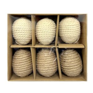 Ozdoba wielkanocna Jajka wielkanocne jajka BOHO - 6 szt. Piękne