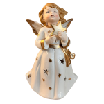 Figurka porcelanowa z Aniołem Stróżem 