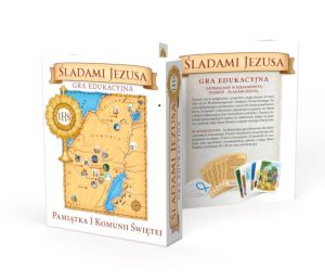 Śladami Jezusa - Gra planszowa - Pamiątka Pierwszej Komunii Św. 