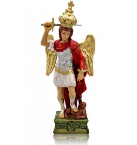 Figurka Świętego Archanioła Michała z Gargano wys. 19,5 cm