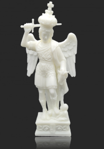Figurka Świętego Michała Archanioła z Gargano 19,5 cm świecąca