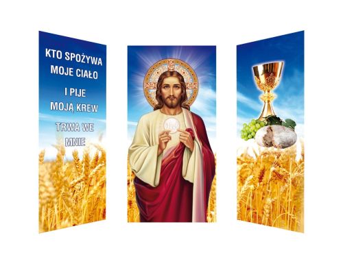 Zestaw 3 banerów na Boże Ciało