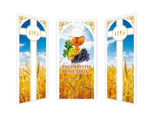 Zestaw 3 banerów na Boże Ciało