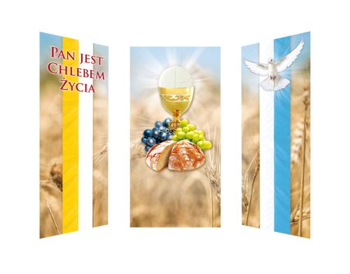 Zestaw 3 banerów na Boże Ciało