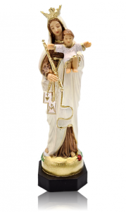 Figurka Matka Boża Szkaplerzna wys. 17 cm