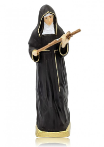 Figurka Święta Rita z krzyżem wys. 15 cm