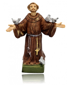 Figurka Święty Franciszek wys. 12,5 cm