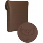 Etui na Biblię, Pismo Święte, Edycja Św. Pawła - kawowe - duże 