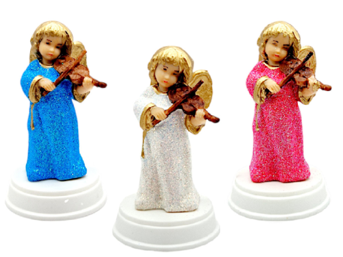 Aniołek ze skrzypcami wys. 8 cm