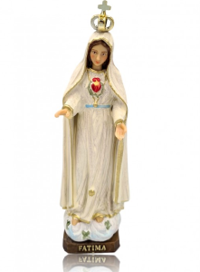 Figurka Matka Fatimska wys. 14 cm