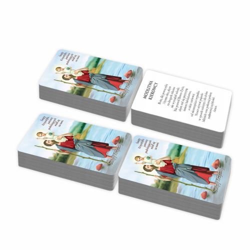 Św. Krzysztof - obrazki - modlitwa kierowcy - 300 szt.