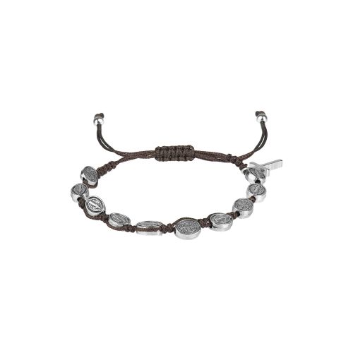 Bransoletka - dziesiątek różańca - św. Benedykt