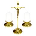 Komplet kolędowy - mosiądz - solidny