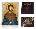 Ikona religijna Święty Eugeniusz - dedykacja / własny tekst