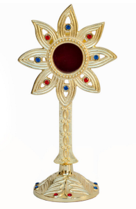 Relikwiarz pozłacany