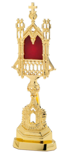 Relikwiarz pozłacany