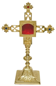 Relikwiarz złocony