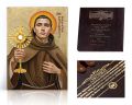 Ikona religijna Święty Paschalis Baylon - dedykacja / własny tekst