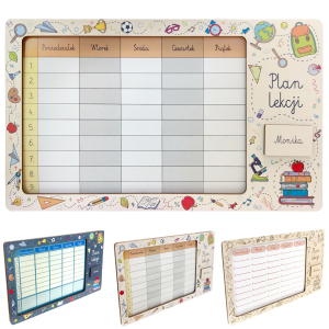 Plan lekcji w ramce - Personalizowany 