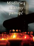 Baner na Wszystkich Świętych "Modlitwą okażmy..." 75x100 cm