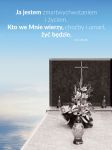 Baner religijny na Wszystkich Świętych 75x100 cm