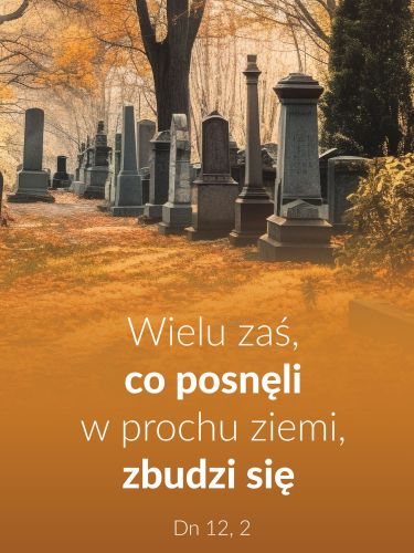 Baner religijny na Wszystkich Świętych 75x100 cm