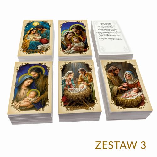 Obrazki kolędowe zestaw - 500 szt.