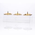 Lichtarz potrójny z pleksi