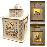 Lampion na roraty dla dzieci + LED 