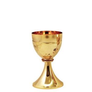 Kielich złocony 18 cm