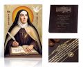 Ikona religijna Święta Teresa z Avila - dedykacja / własny tekst