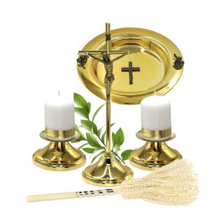 Zestaw kolędowy z kropidłem i miseczką