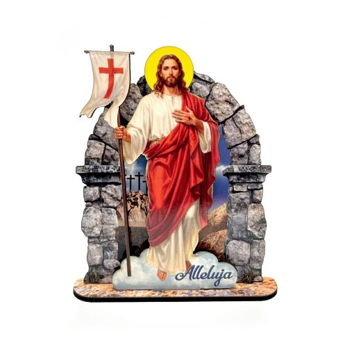Zmartwychwstały Chrystus – figurka - grota