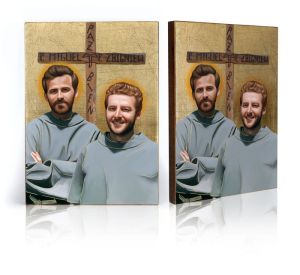 Ikona Błogosławieni Zbigniew Strzałkowski i Michał Tomaszek - Męczennicy z Pariacoto